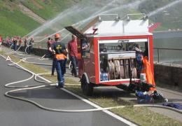 Rekord Wasserwand an der Mosel 15.09.07