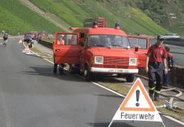 Rekord Wasserwand an der Mosel 15.09.07