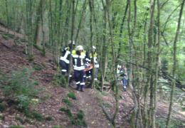 Übung Layensteig Strimmiger Berg