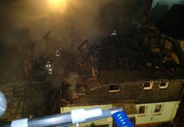 Gebäudebrand Schauren