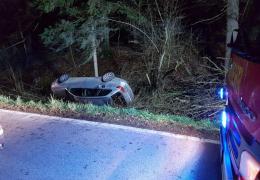 Verkehrsunfall L202 Person eingeklemmt