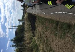 Flächenbrand Biogasanlage