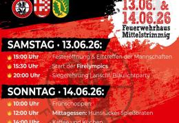 Einladung zum Feuerwehrfest in Strimmig
